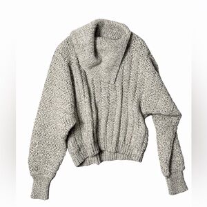 Vintage Tamaron Chunky Knit Turtleneck Sweater Wool Blend Size L